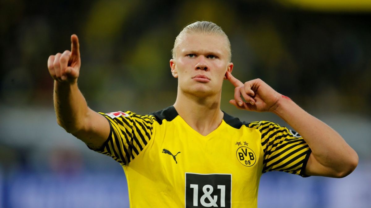 Man City dan dau cuoc dua gianh Haaland hinh anh