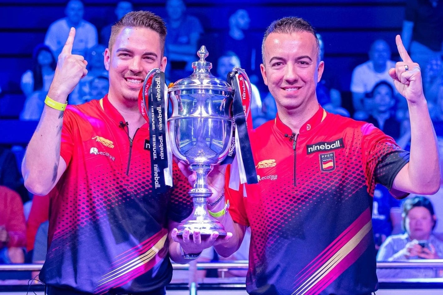 Tay Ban Nha vo dich World Cup billiards 2022 hinh anh