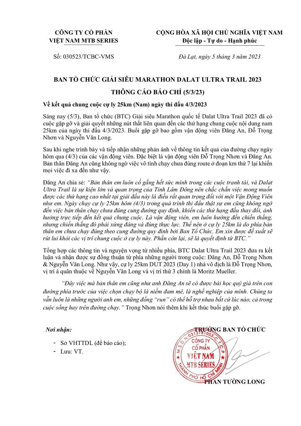 Da Lat Ultra Trail anh 1
