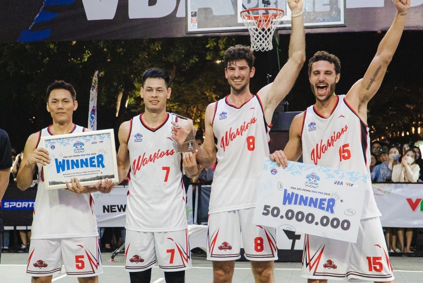 Thang Long Warriors vo dich chang mot VBA 3x3 hinh anh