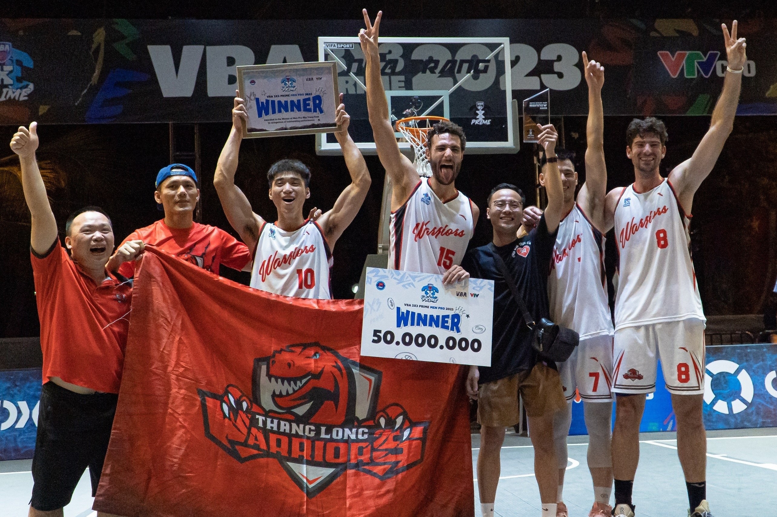 Thang Long Warriors vo dich chang hai VBA 3x3 hinh anh