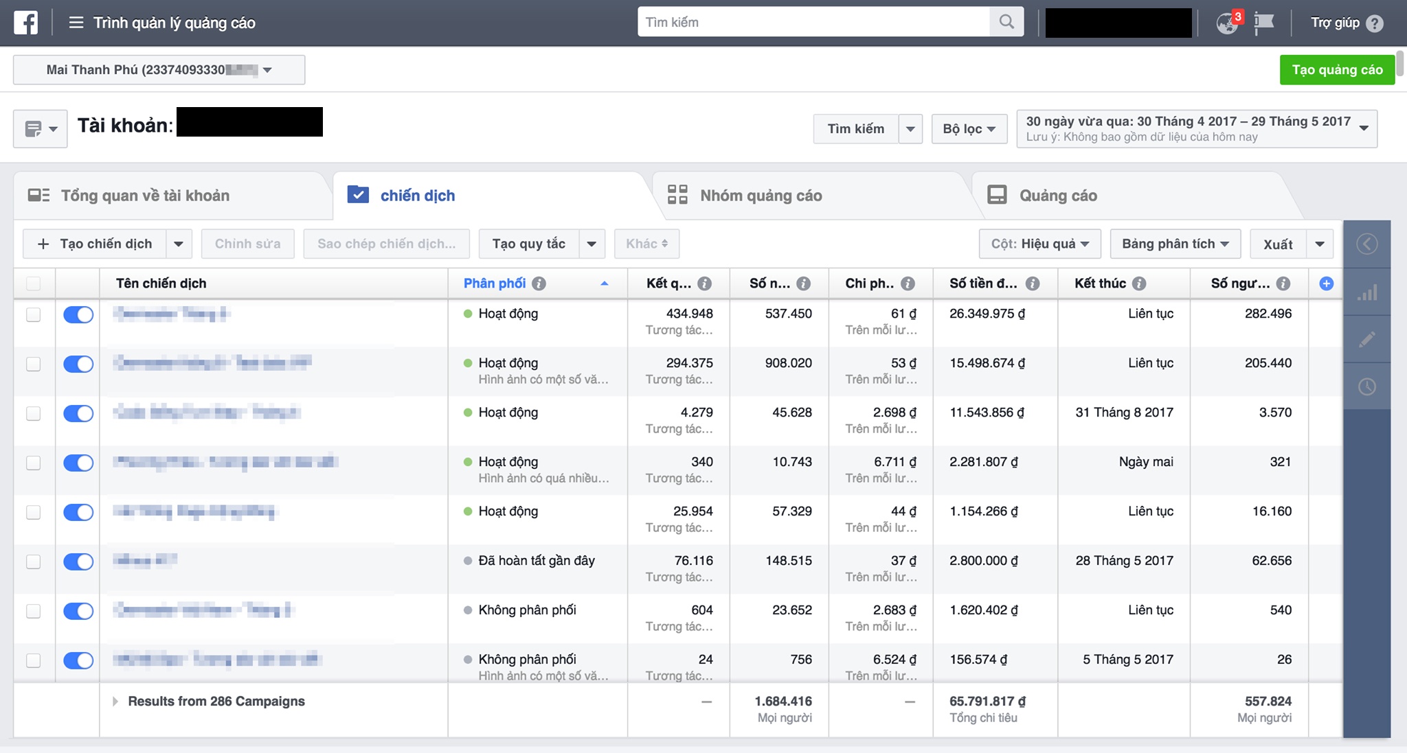 gian lan quang cao facebook qua the visa anh 4