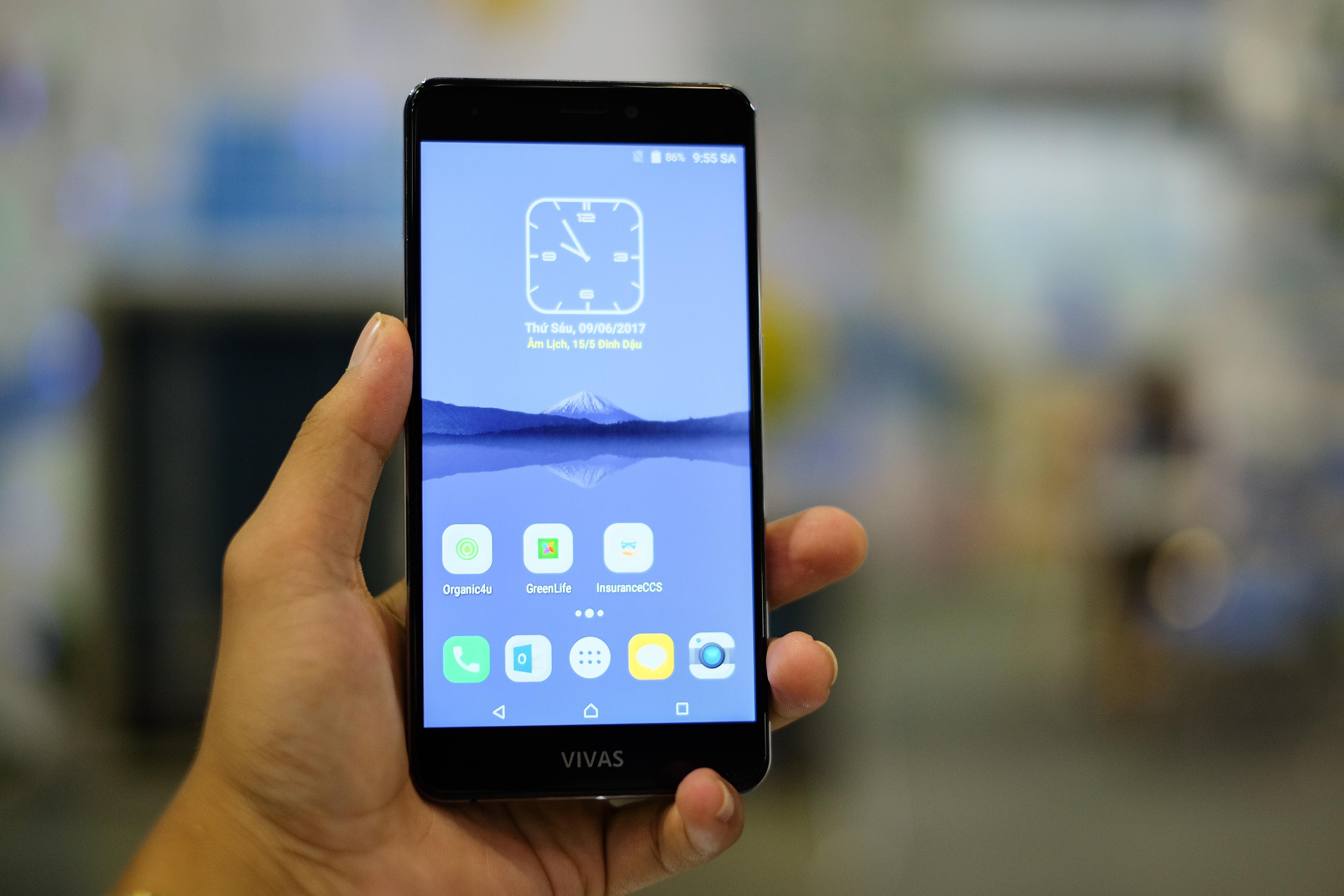 Điện thoại VNPT Vivas Lotus S3 ảnh 1 Dien thoai VNPT Vivas Lotus S3 anh 1