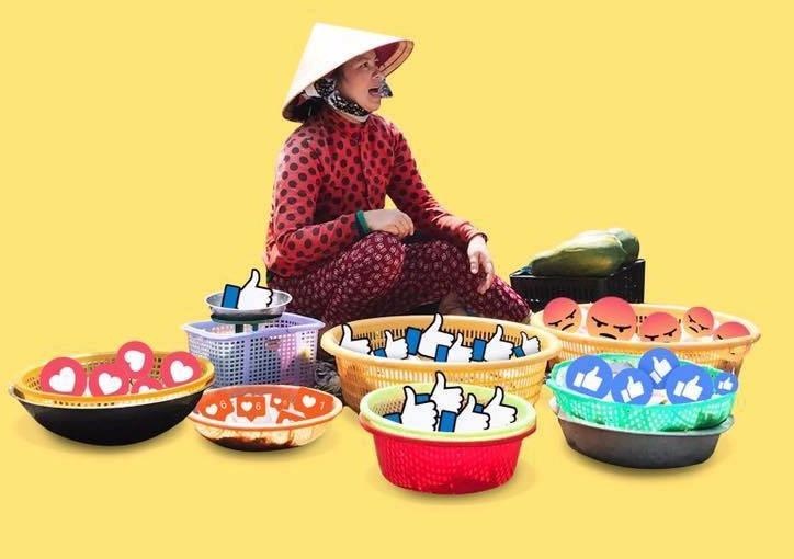 Mua ban like Facebook: Tro kiem tien tu nhung 'thay ma' hinh anh