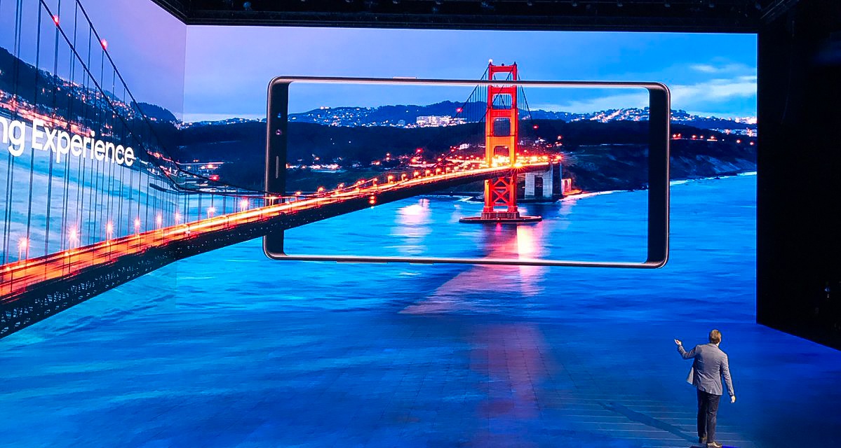 Sân khấu ra mắt Galaxy Note 8 ảnh 1 San khau ra mat Galaxy Note 8 anh 1