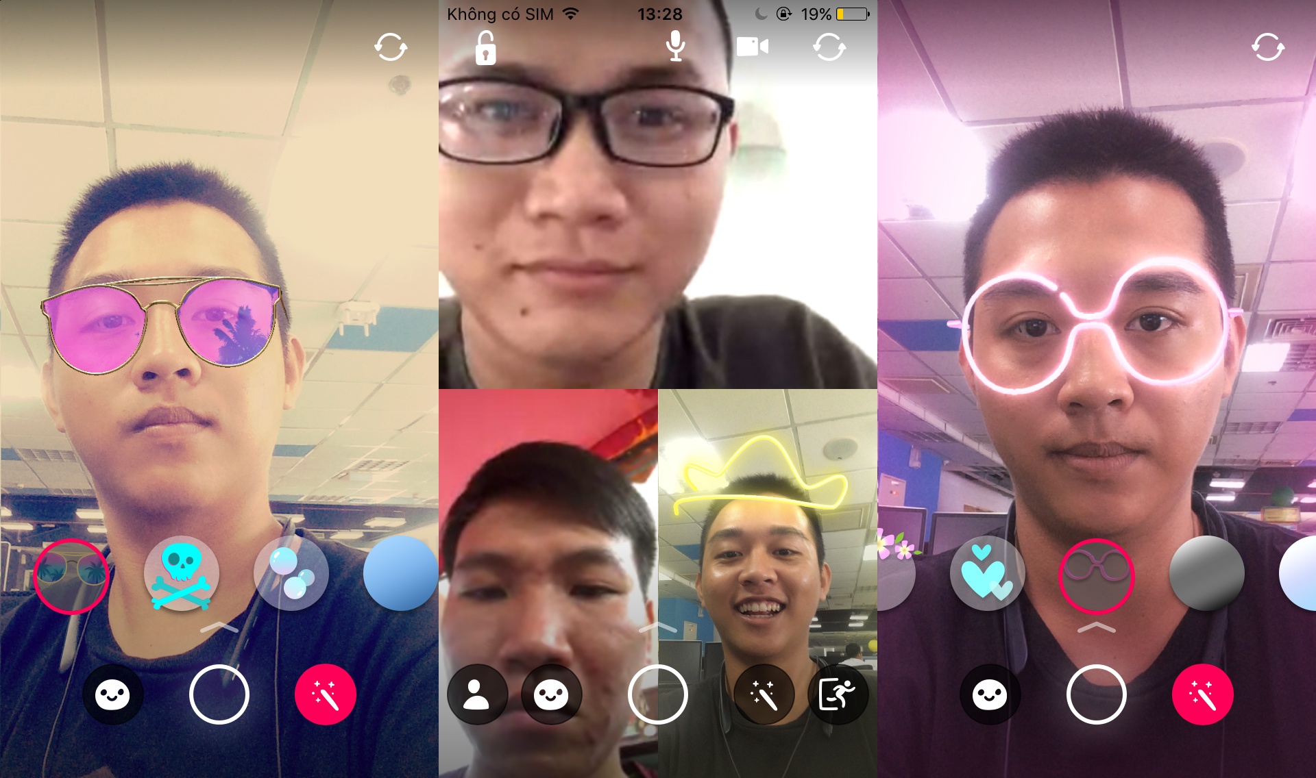 Ung dung chat video nhom Bonfire cua Facebook anh 2