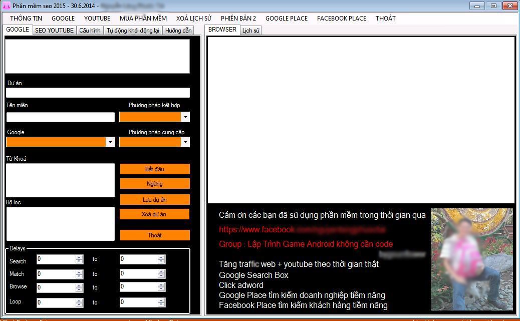 Dot tien vao Google Adwords voi 'click tac' tai VN anh 2