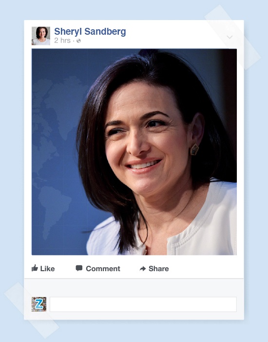 Nu chu nhan cua de che Facebook anh 9