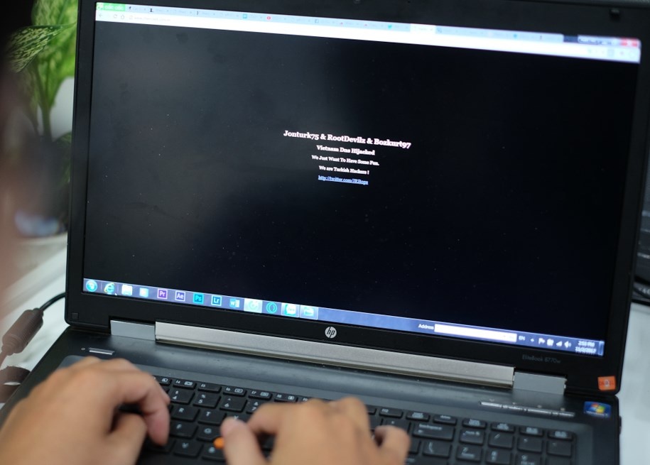 Website Ford, Chevrolet tai Viet Nam bi hack hinh anh