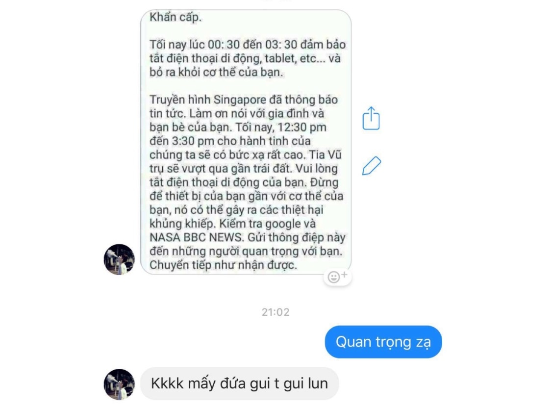 Tắt điện thoại vì tia vũ trụ ảnh 1 Tat dien thoai vi tia vu tru anh 1