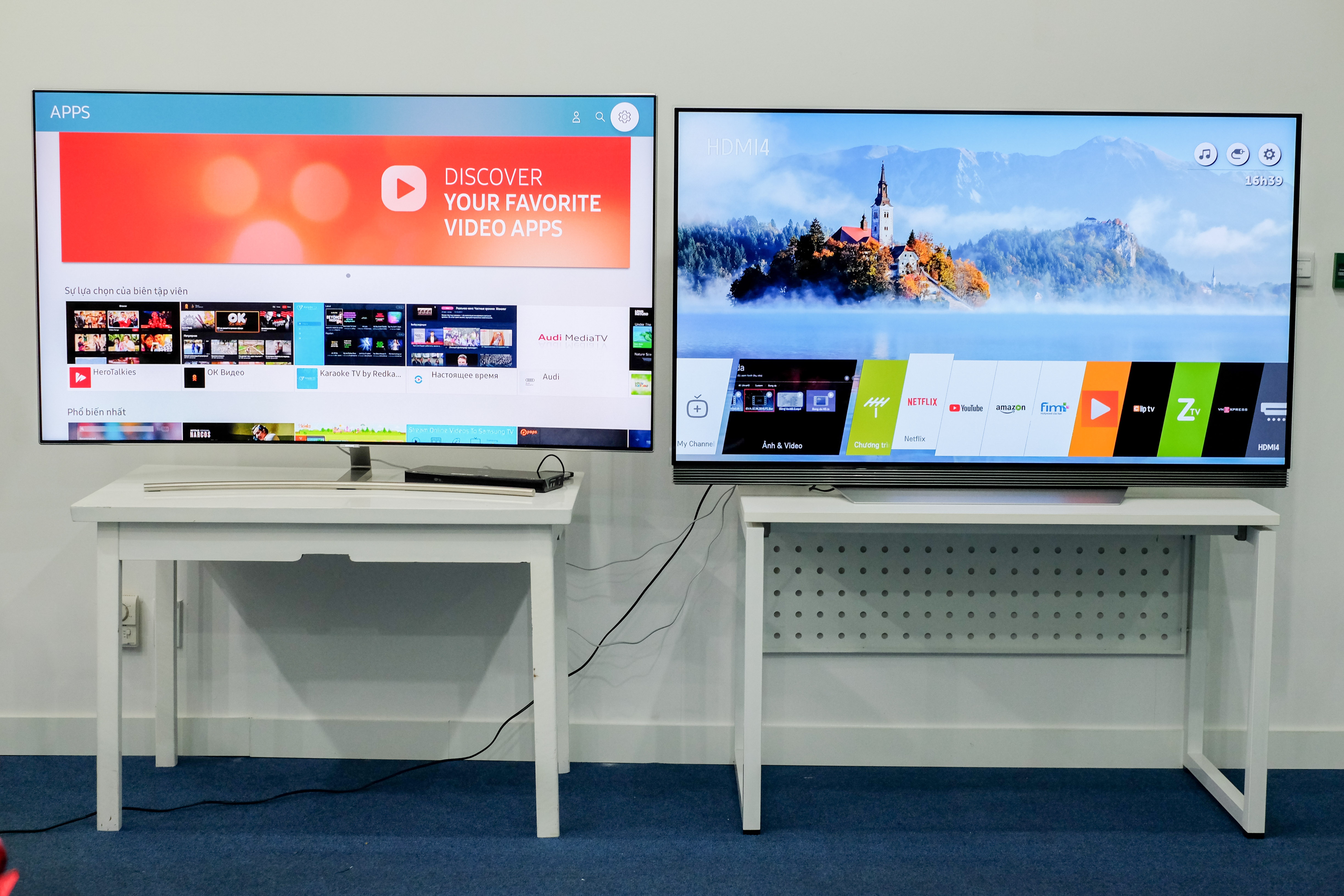 QLED va OLED: Cuoc chien da den hoi ket hinh anh