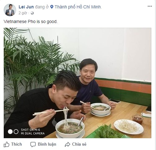 'Steve Jobs Trung Quoc' khoe anh an pho tai Sai Gon hinh anh