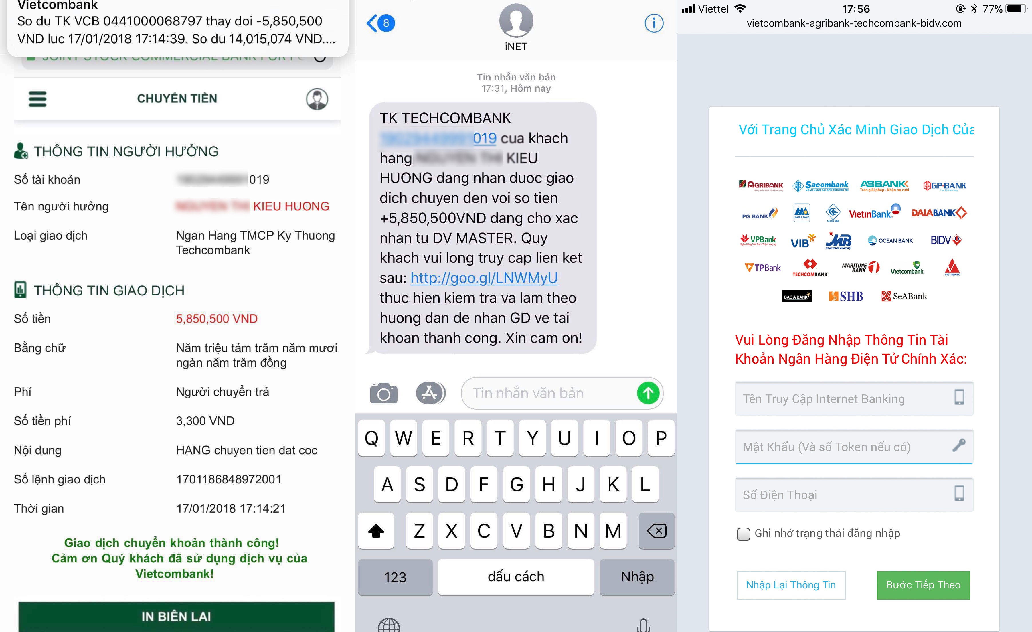 Thủ đoạn mới chiếm sạch tài khoản ngân hàng VN ảnh 1 Thu doan moi chiem sach tai khoan ngan hang VN anh 1
