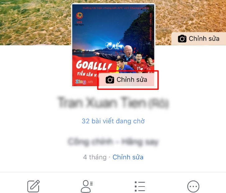 Đổi khung avatar Facebook cổ vũ U23 Việt Nam ảnh 1 Doi khung avatar Facebook co vu U23 Viet Nam anh 1