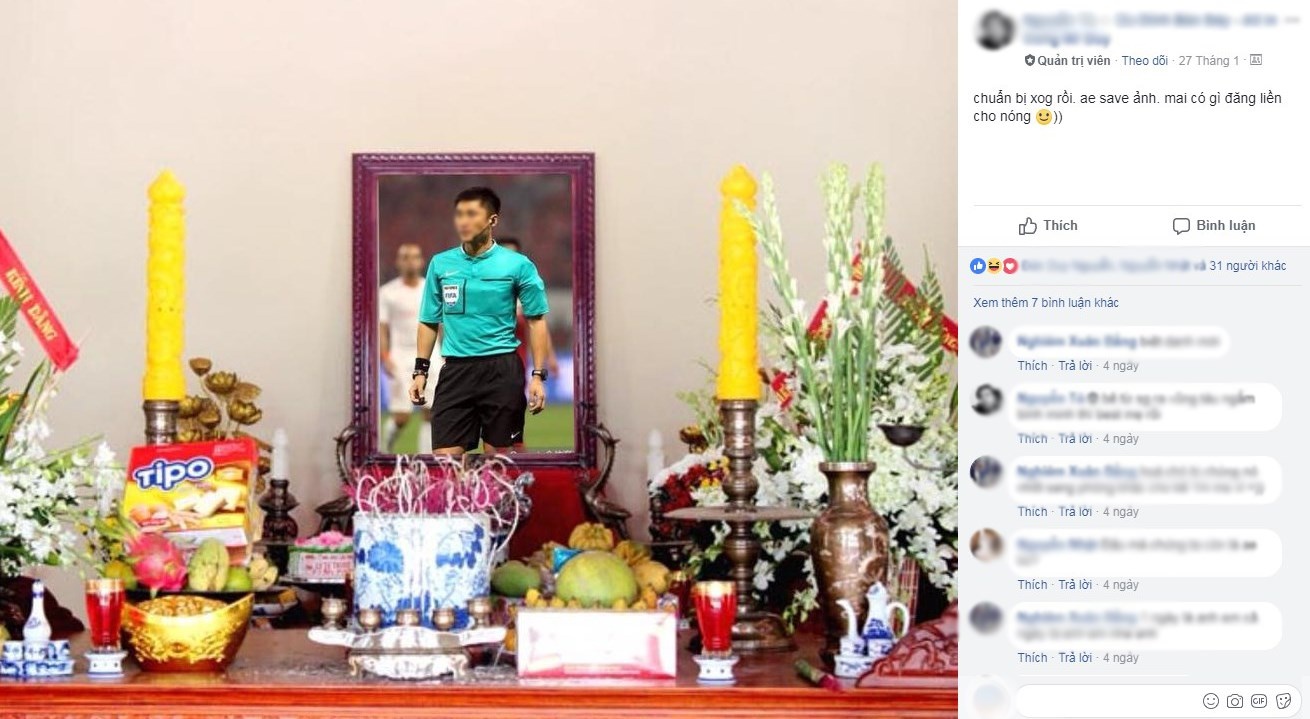 tro lo tren Facebook an theo U23 Viet Nam anh 2
