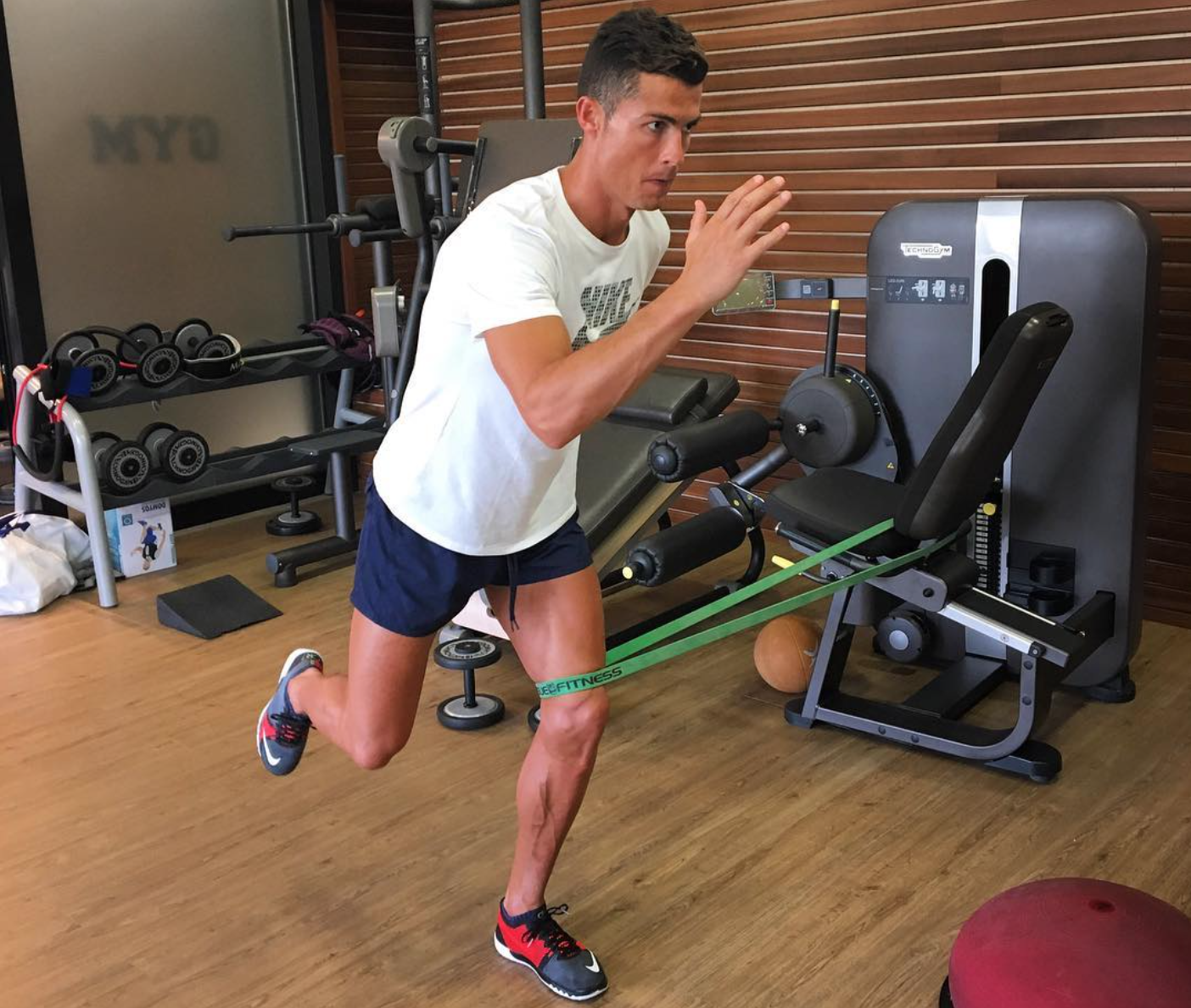 Cristiano Ronaldo, Real Madrid, tập thể lực, Champions League ảnh 2 Cristiano Ronaldo, Real Madrid, tap the luc, Champions League anh 2