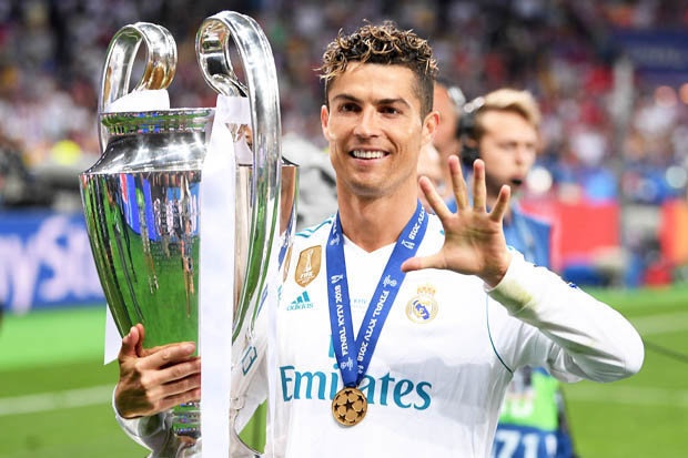 Cristiano Ronaldo,  Real Madrid,  Champions League anh 1
