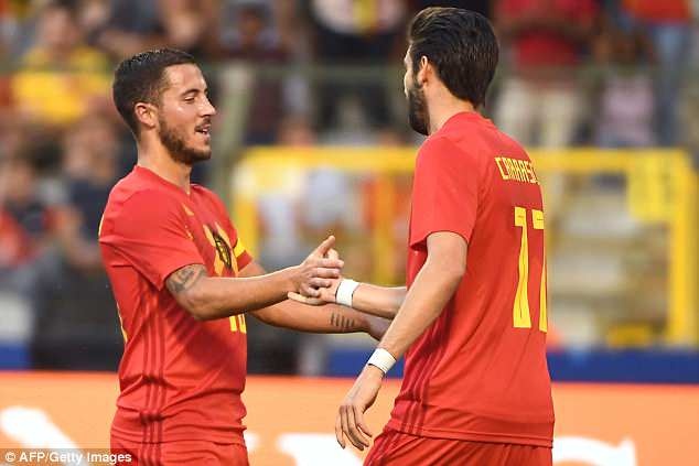 Lukaku,  Hazard va Fellaini giup DT Bi thang Ai Cap anh 5