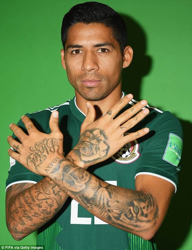 hinh xam tay cua cau thu,  World Cup,  Sergio Ramos,  Fermino,  Tay Ban Nha anh 8