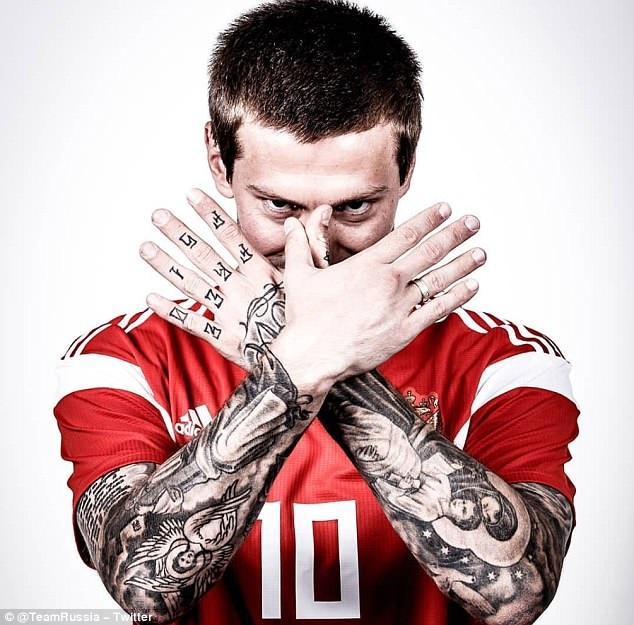 hinh xam tay cua cau thu,  World Cup,  Sergio Ramos,  Fermino,  Tay Ban Nha anh 4