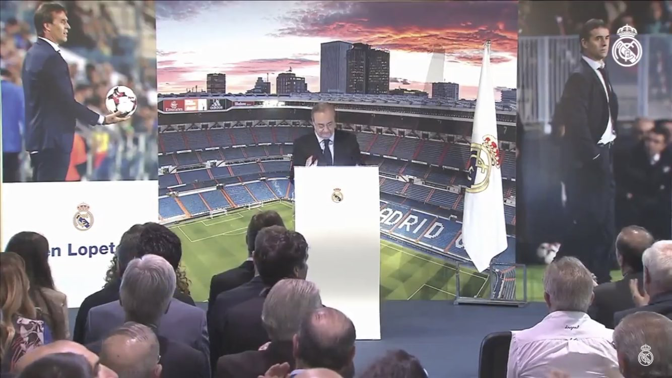 Real tổ chức họp báo ra mắt tân HLV, Julen Lopetegui, Floretino Perez, Tây Ban Nha ảnh 2 Real to chuc hop bao ra mat tan HLV, Julen Lopetegui, Floretino Perez, Tay Ban Nha anh 2