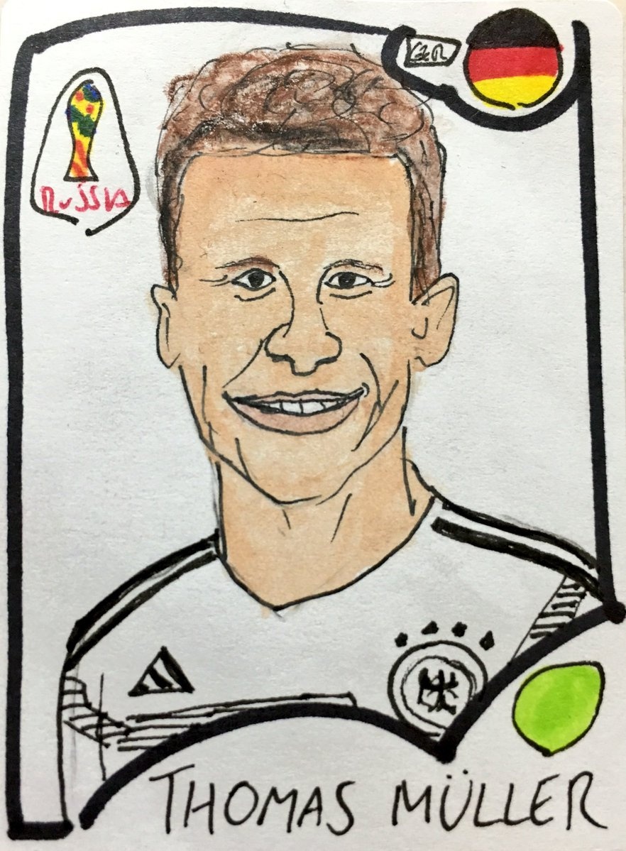 Loạt tranh vẽ xấu điên đảo của các tuyển thủ World Cup, Messi, Ronaldo, Salah ảnh 12 Loat tranh ve xau dien dao cua cac tuyen thu World Cup, Messi, Ronaldo, Salah anh 12