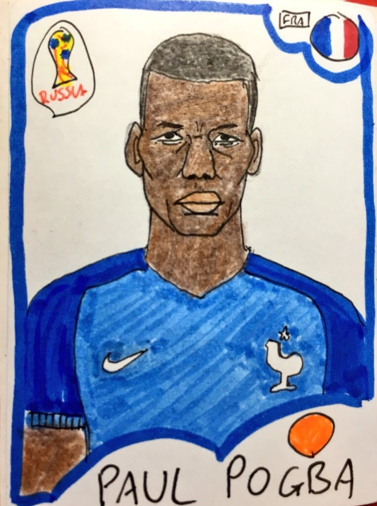 Loạt tranh vẽ xấu điên đảo của các tuyển thủ World Cup, Messi, Ronaldo, Salah ảnh 7 Loat tranh ve xau dien dao cua cac tuyen thu World Cup, Messi, Ronaldo, Salah anh 7