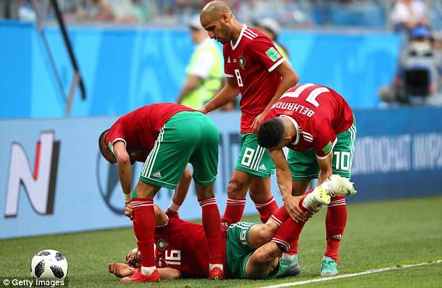 cau thu Morocco vut mu bao hiem,  Nordin Amrabat anh 7