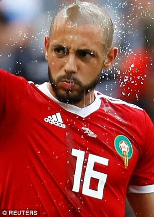 cau thu Morocco vut mu bao hiem,  Nordin Amrabat anh 5