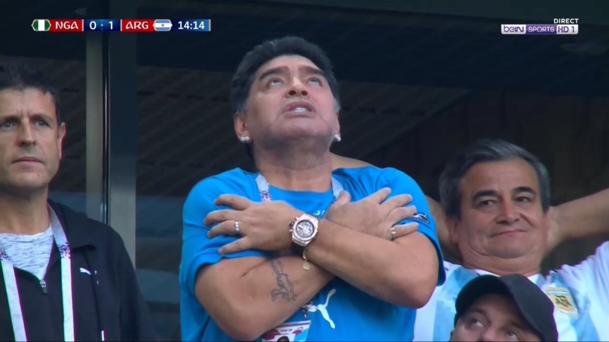 Maradona,  Doi tuyen Argentina,  World Cup,  vong loai anh 6