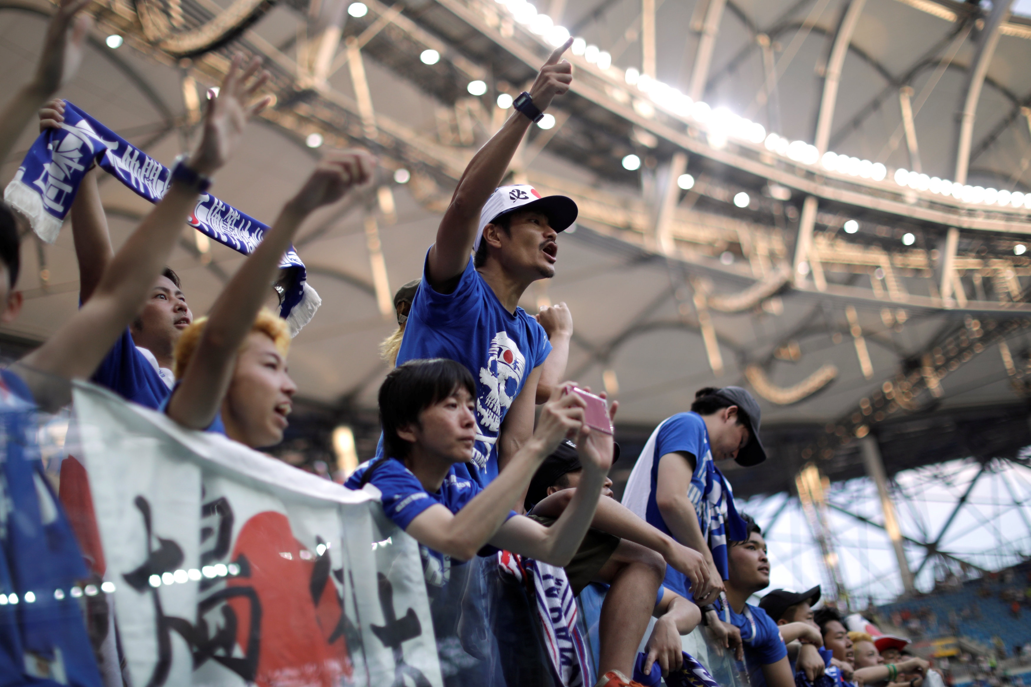 Doi tuyen Nhat Ban,  co dong vien,  vong loai,  Doi tuyen Senegal,  World Cup anh 4