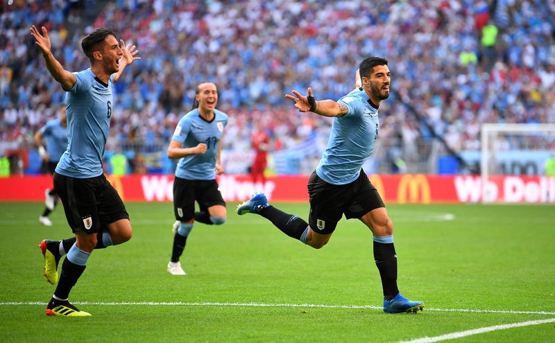 Doi tuyen Uruguay,  Doi tuyen Bo Dao Nha,  Suarez,  Ronaldo,  World Cup anh 1