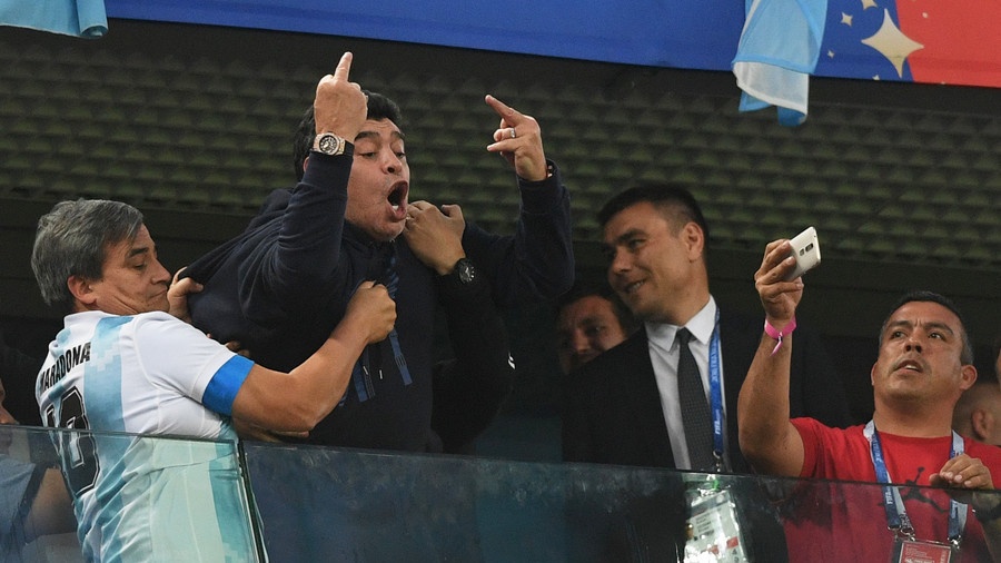 Maradona hon ban gai kem 30 tuoi,  Argentina,  World Cup anh 11