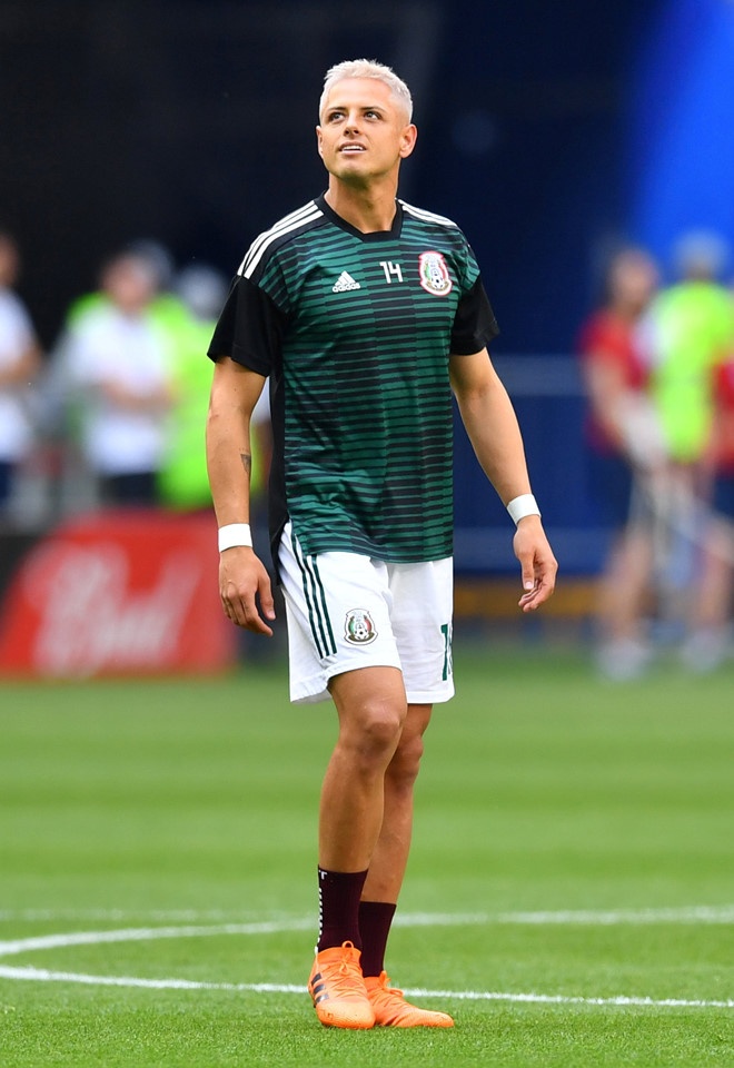 Chicharito nhuom toc vang,  World Cup,  Mexico anh 1