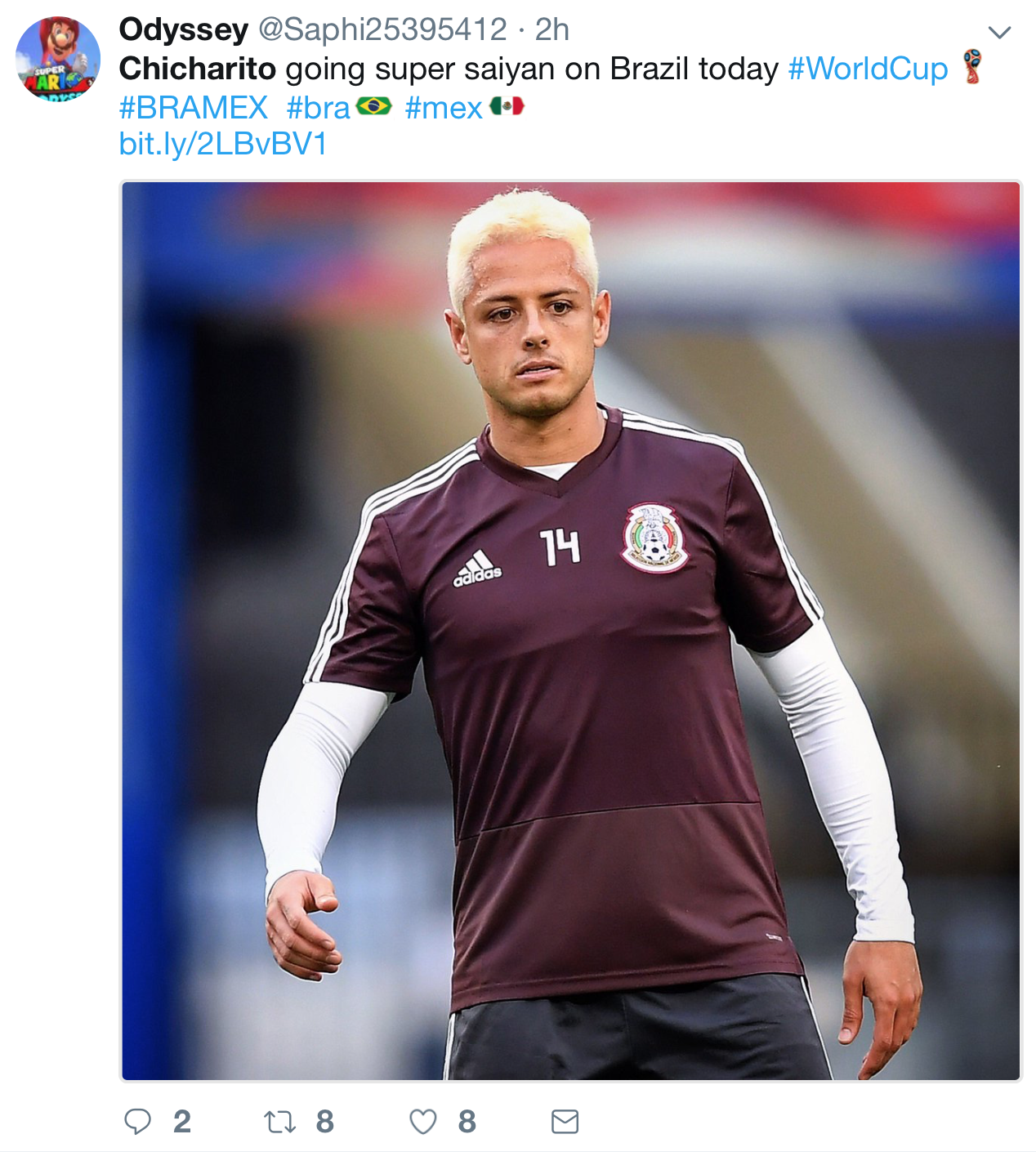Chicharito nhuom toc vang,  World Cup,  Mexico anh 7