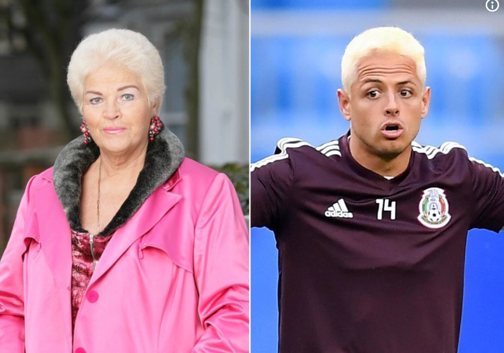 Sau Neymar, den luot mai toc 'tac ke hoa' cua Chicharito bi che gieu hinh anh