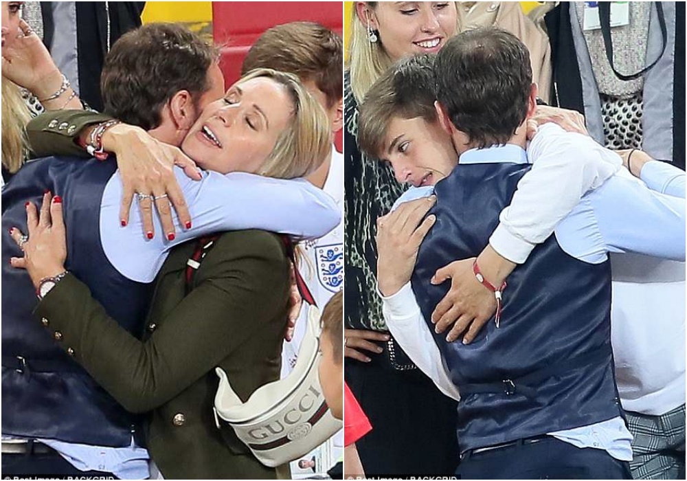 cau thu Anh an mung chien thang cung dan WAGs,  World Cup anh 3