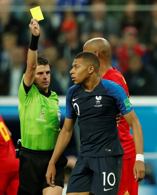 Mbappe khong bi cam thi dau trong tran chung ket,  World Cup,  Phap,  Kylian Mbappe anh 1
