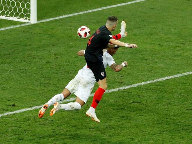 ban thang cao chan cua Perisic,  Croatia,  World Cup anh 1