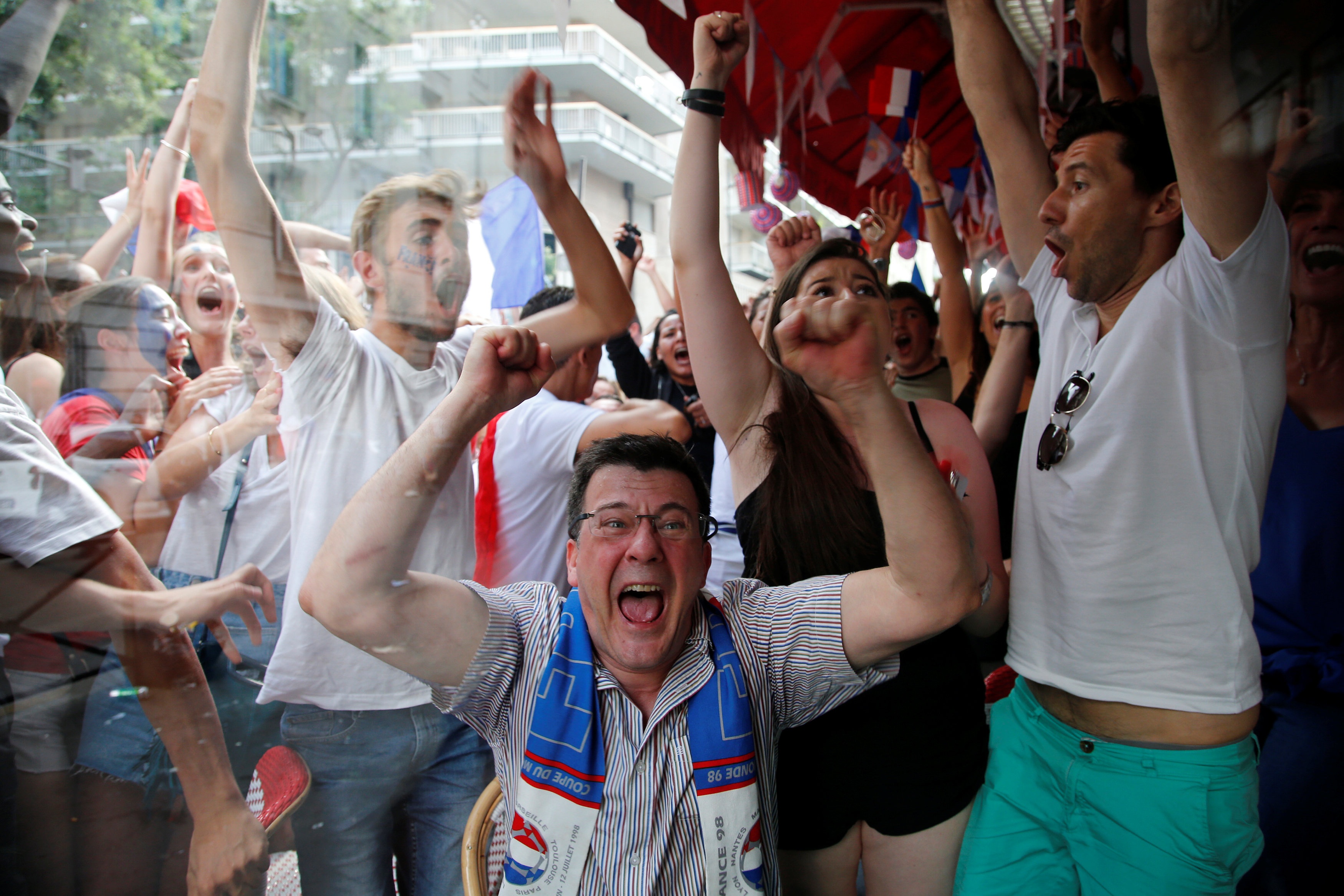 Doi tuyen Phap,  Doi tuyen Croatia,  World Cup,  co dong vien anh 8