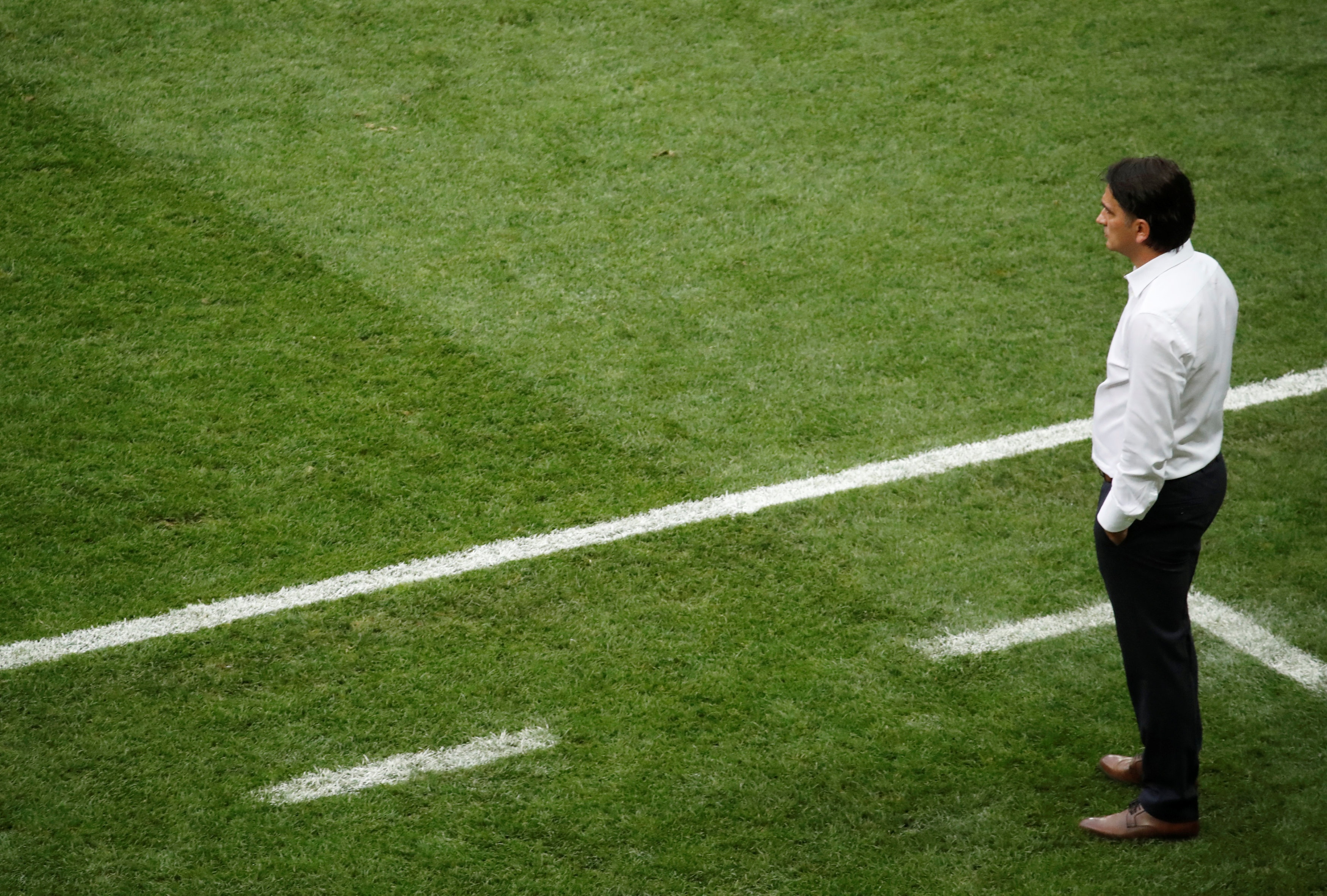 Zlatko Dalic,  chung ket Phap Croatia,  World Cup 2018 anh 1