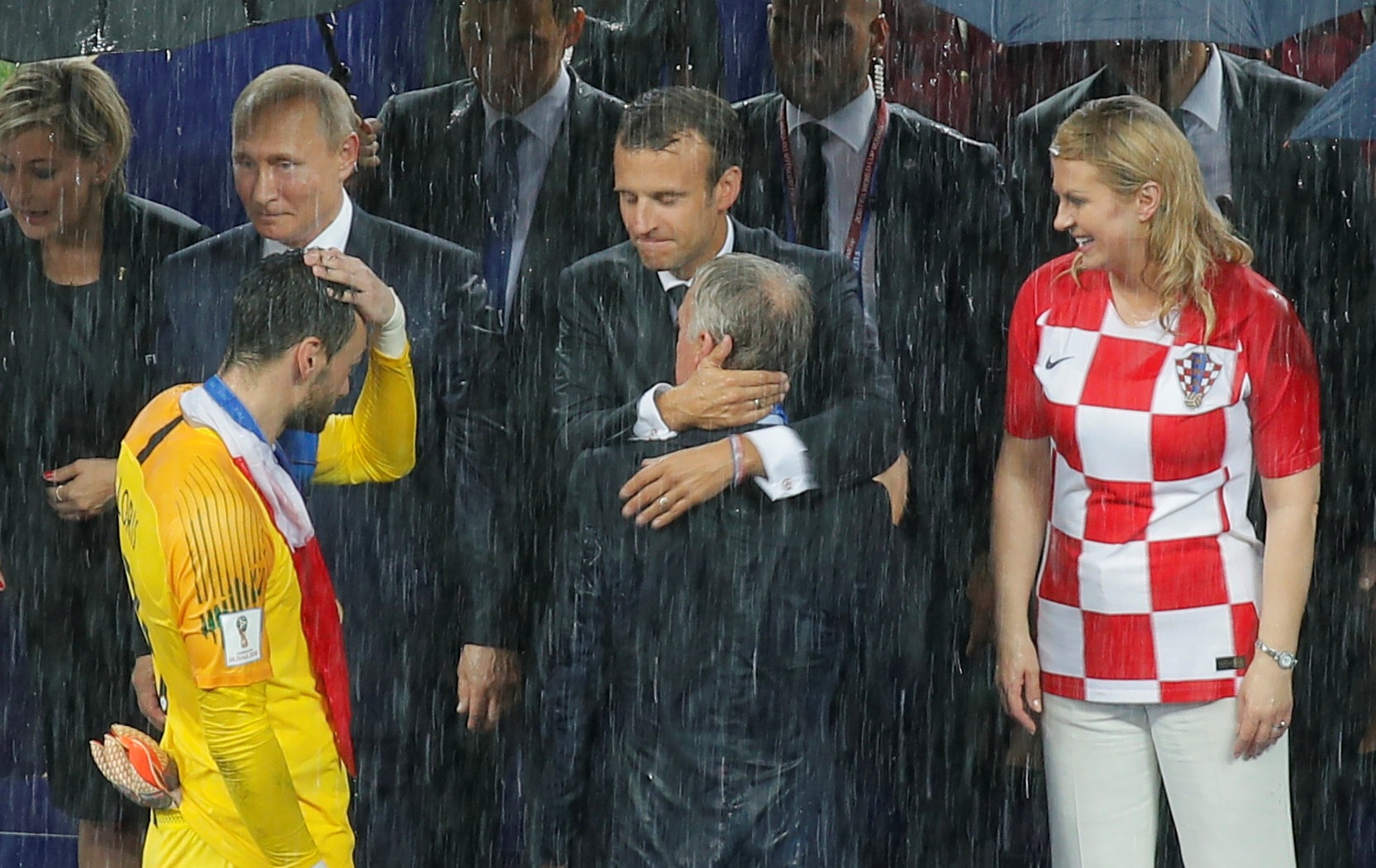 HLV Didier Deschamps vo dich World Cup 2018,  doi tuyen Phap anh 7