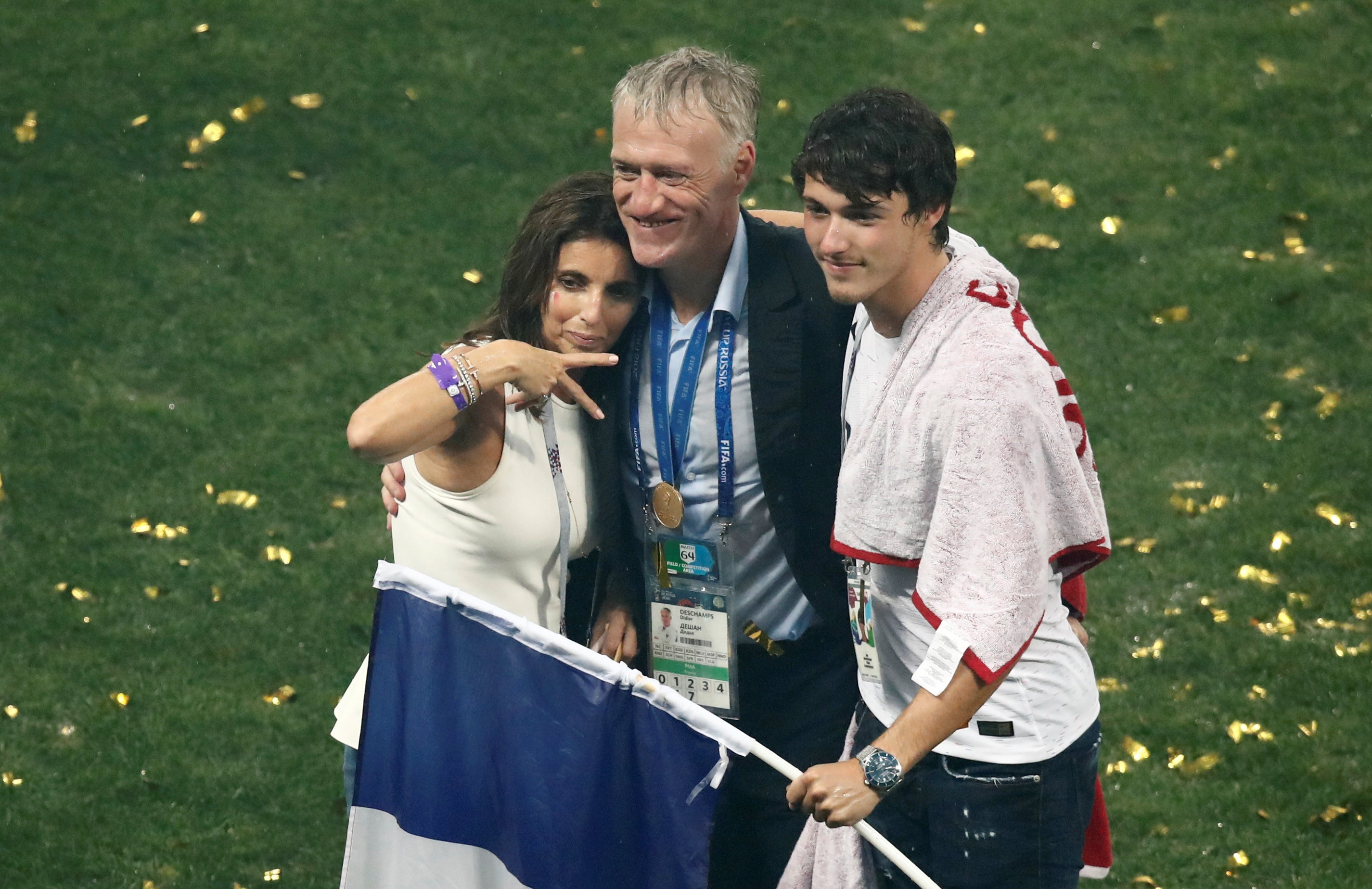 HLV Didier Deschamps vo dich World Cup 2018,  doi tuyen Phap anh 9