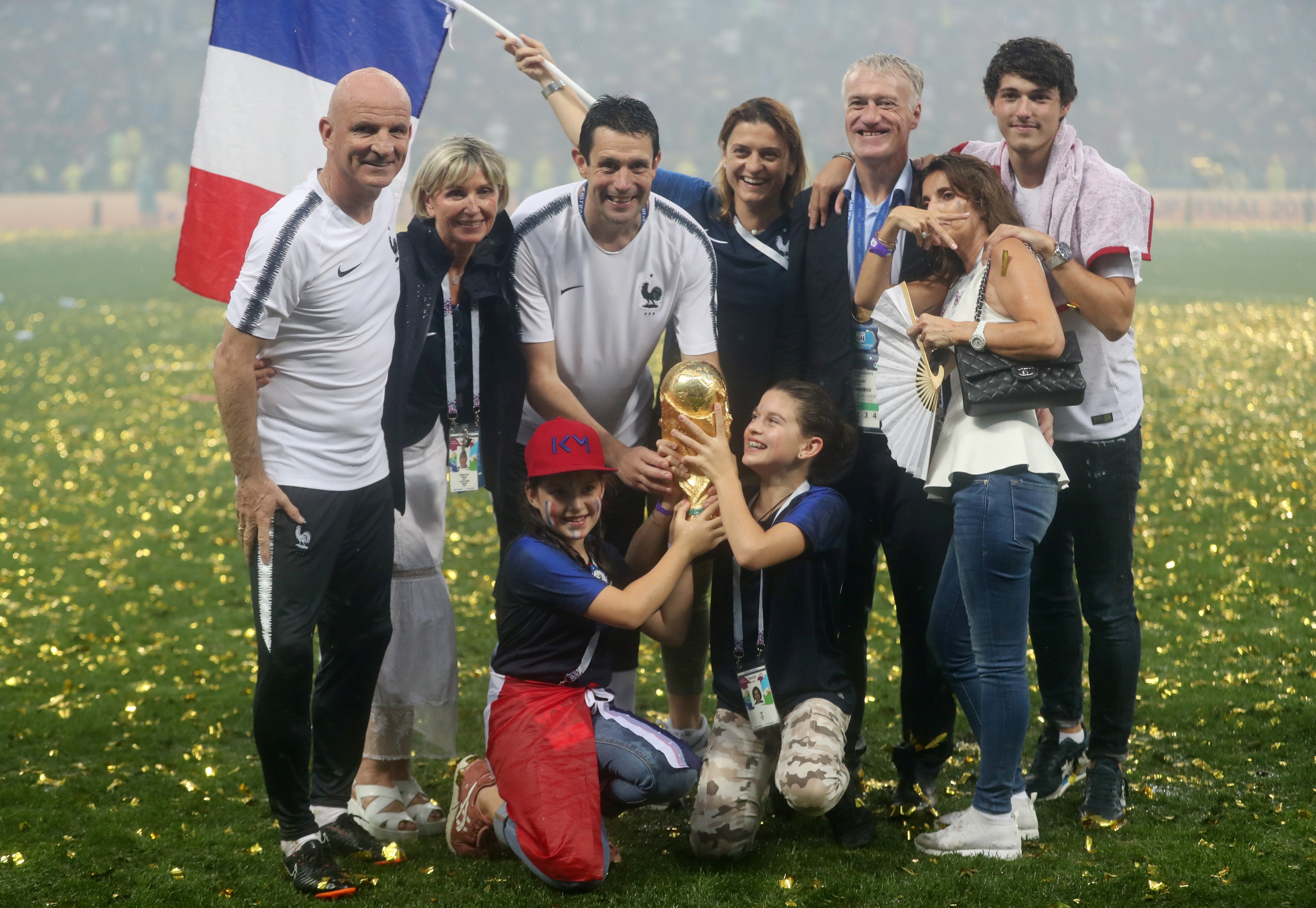 HLV Didier Deschamps vo dich World Cup 2018,  doi tuyen Phap anh 10