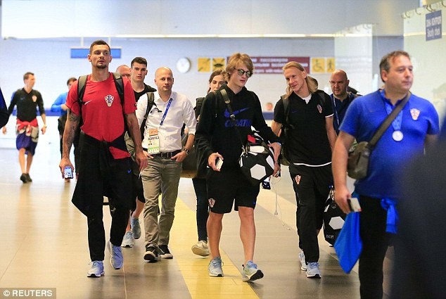 doi tuyen Croatia tro ve nuoc,  a quan World Cup 20 anh 3