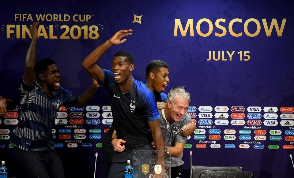 HLV Didier Deschamps vo dich World Cup 2018,  doi tuyen Phap anh 3