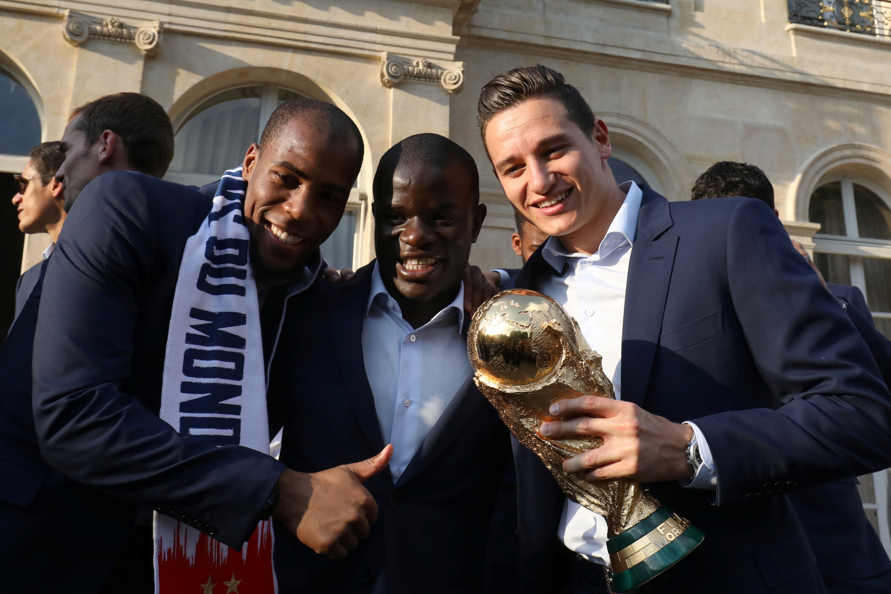 Doi tuyen Phap,  N'Golo Kante,  World Cup,  vo dich anh 3