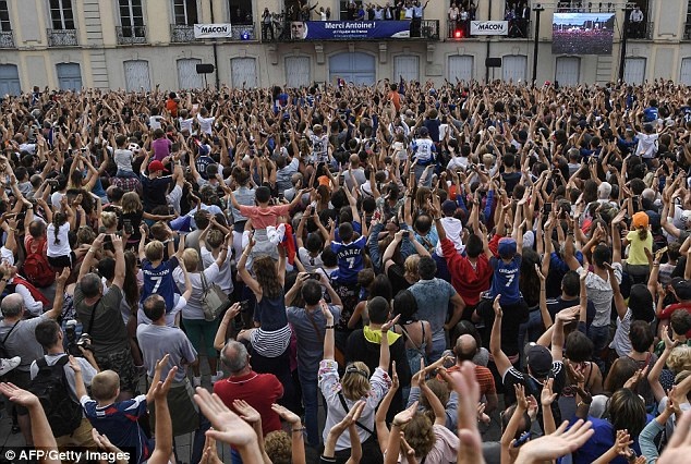 Antoine Griezmann,  Phap vo dich World Cup anh 5