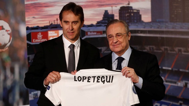 Julen Lopetegui tro thanh HLV Real Madrid,  Florentino Perez anh 3