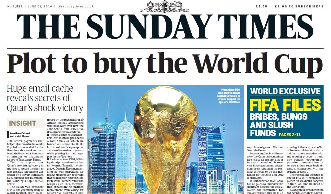 Qatar đăng cai tổ chức World Cup 2022 ảnh 2 Qatar dang cai to chuc World Cup 2022 anh 2